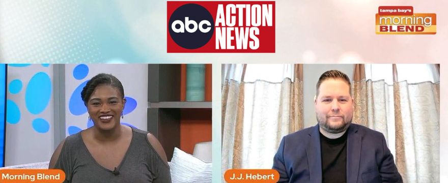 J.J. Hebert on the Morning Blend: ABC Action News to Discuss Book Publishing with MindStir Media